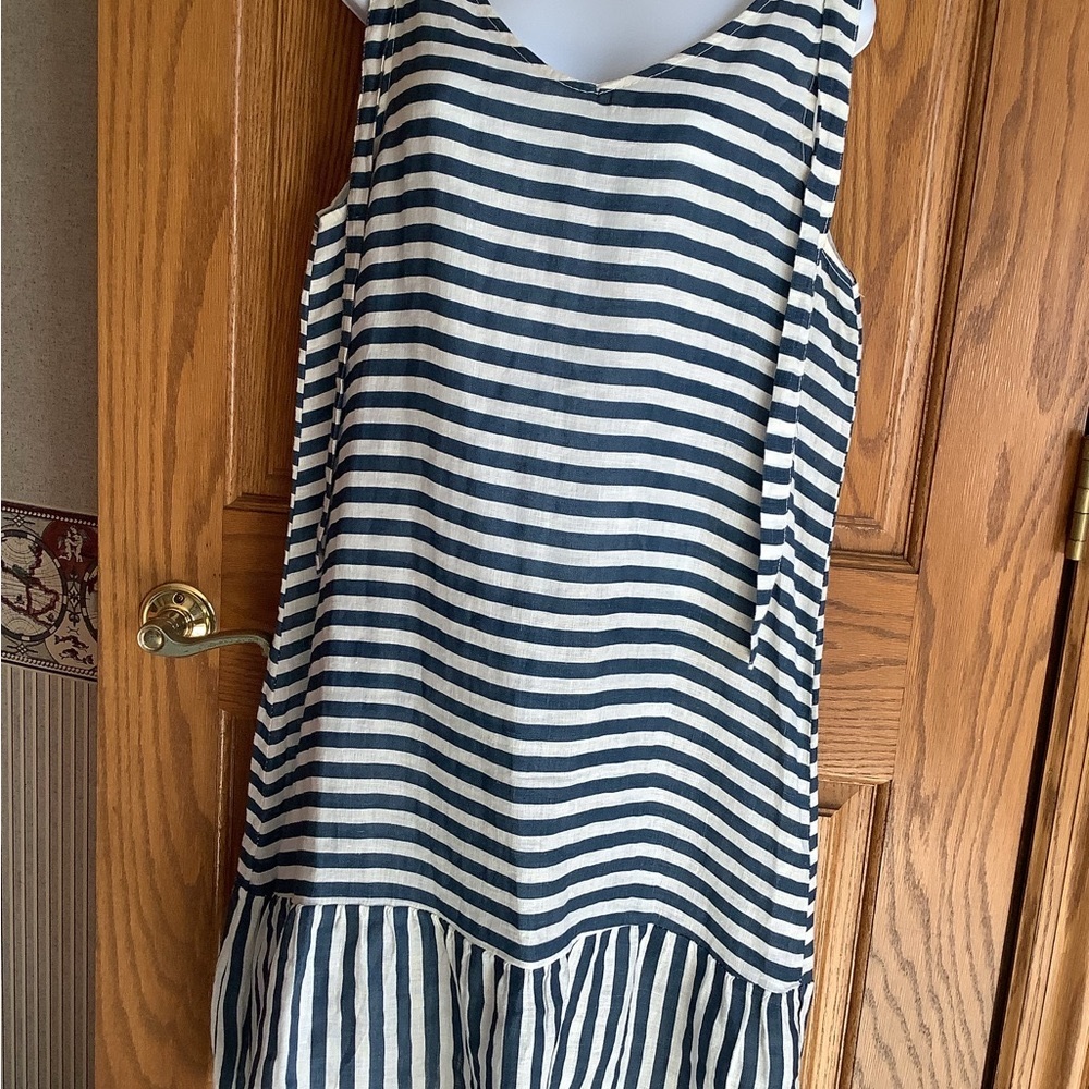 100 % linen Made in Italy Francesca Bettini dress  M